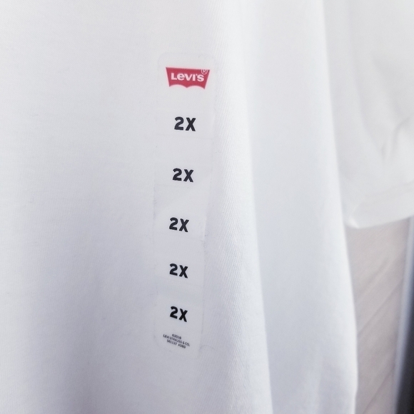 Levi's Cropped Jordie T-Shirt A10250008 NWT size 2X - Picture 9 of 13